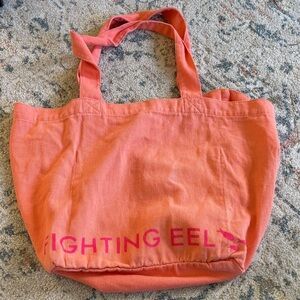 Fighting Eel tote bag